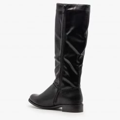 Reneeze Shoes Newest Arrivals Statement Zipper Riding Boots