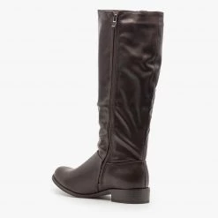 Reneeze Shoes Newest Arrivals Statement Zipper Riding Boots