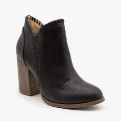 Mata Stitched Fall Ankle Booties Newest Arrivals