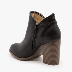 Mata Stitched Fall Ankle Booties Newest Arrivals