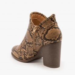 Mata Stitched Fall Ankle Booties Newest Arrivals