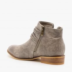 Beast Shoes Newest Arrivals Stitching Accented Ankle Booties 19 Beast Shoes Newest Arrivals Stitching Accented Ankle Booties