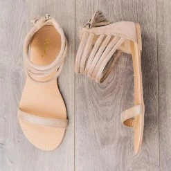 Qupid Shoes Strappy Ankle Strap Sandals