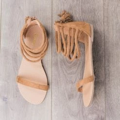 Qupid Shoes Strappy Ankle Strap Sandals