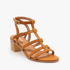Forever Strappy Block Sandal Heels
