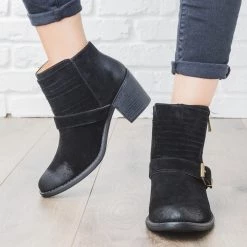 Qupid Shoes Newest Arrivals Strappy Buckle Booties