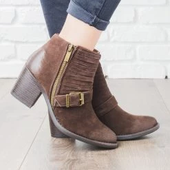 Qupid Shoes Newest Arrivals Strappy Buckle Booties