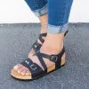 Anna Shoes Newest Arrivals Strappy Buckled Cross Body Sandal
