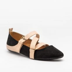 Qupid Shoes Newest Arrivals Strappy Buckled Flats