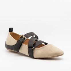 Qupid Shoes Newest Arrivals Strappy Buckled Flats