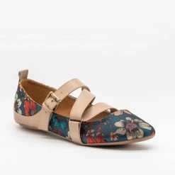 Qupid Shoes Newest Arrivals Strappy Buckled Flats