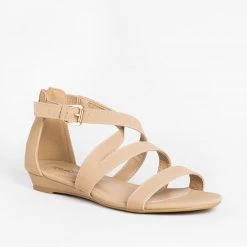 Top Moda Newest Arrivals Strappy Buckled Sandals