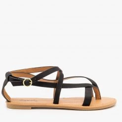 Qupid Shoes Newest Arrivals Strappy Buckled Sandals