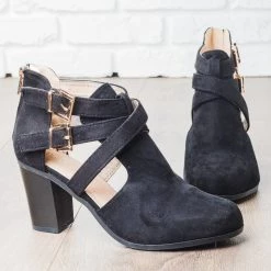 Bella Marie Strappy Chic Buckle Booties Newest Arrivals 9 Bella Marie Strappy Chic Buckle Booties Newest Arrivals
