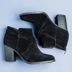 Bamboo Shoes Newest Arrivals Strappy Criss Cross Heel Booties