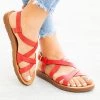 Forever Newest Arrivals Strappy Criss Cross Sandals
