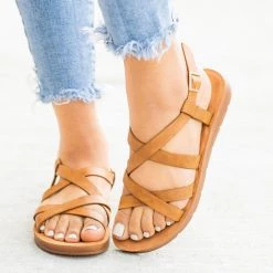 Forever Newest Arrivals Strappy Criss Cross Sandals