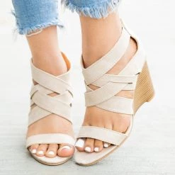 Qupid Shoes Newest Arrivals Strappy Diva Stacked Wedges 18 Qupid Shoes Newest Arrivals Strappy Diva Stacked Wedges