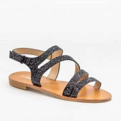 Anna Shoes Newest Arrivals Strappy Glitter Sandals