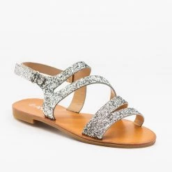 Anna Shoes Newest Arrivals Strappy Glitter Sandals