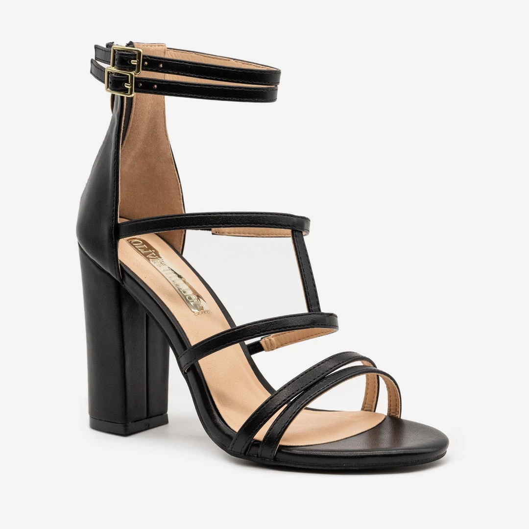 Olivia Miller Newest Arrivals Strappy High Heel Sandals 5 Olivia Miller Newest Arrivals Strappy High Heel Sandals