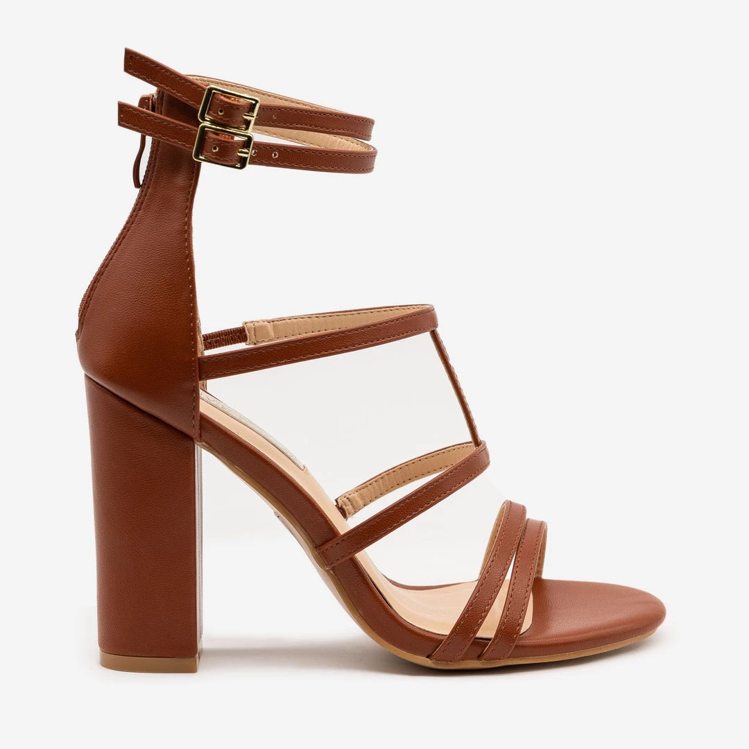 Olivia Miller Newest Arrivals Strappy High Heel Sandals 1 Olivia Miller Newest Arrivals Strappy High Heel Sandals