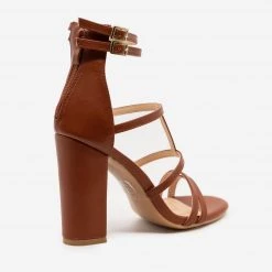 Olivia Miller Newest Arrivals Strappy High Heel Sandals 8 Olivia Miller Newest Arrivals Strappy High Heel Sandals