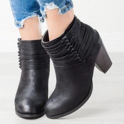 Mata Strappy Knotted Ankle Booties 8 Mata Strappy Knotted Ankle Booties