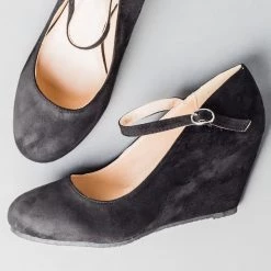 Bella Marie Strappy Mary Jane Wedges Newest Arrivals