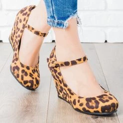 Bella Marie Strappy Mary Jane Wedges Newest Arrivals