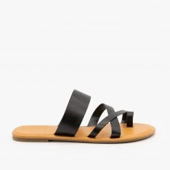 Bamboo Shoes Strappy Multi-Tone Sandals Newest Arrivals