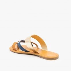 Bamboo Shoes Strappy Multi-Tone Sandals Newest Arrivals