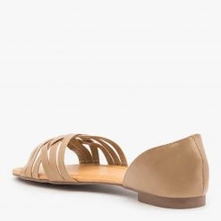 Weeboo Newest Arrivals Strappy Open Toe Flats 17 Weeboo Newest Arrivals Strappy Open Toe Flats