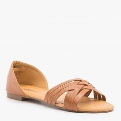 Weeboo Newest Arrivals Strappy Open Toe Flats 13 Weeboo Newest Arrivals Strappy Open Toe Flats