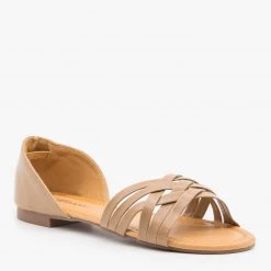 Weeboo Newest Arrivals Strappy Open Toe Flats 16 Weeboo Newest Arrivals Strappy Open Toe Flats