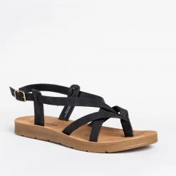 Soda Shoes Strappy Thong-Style Sandals