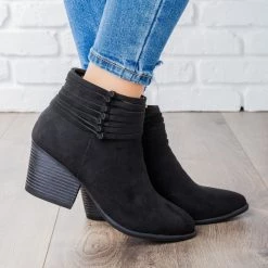 Bamboo Shoes Newest Arrivals Strappy Tied Ankle Bootie 6 Bamboo Shoes Newest Arrivals Strappy Tied Ankle Bootie