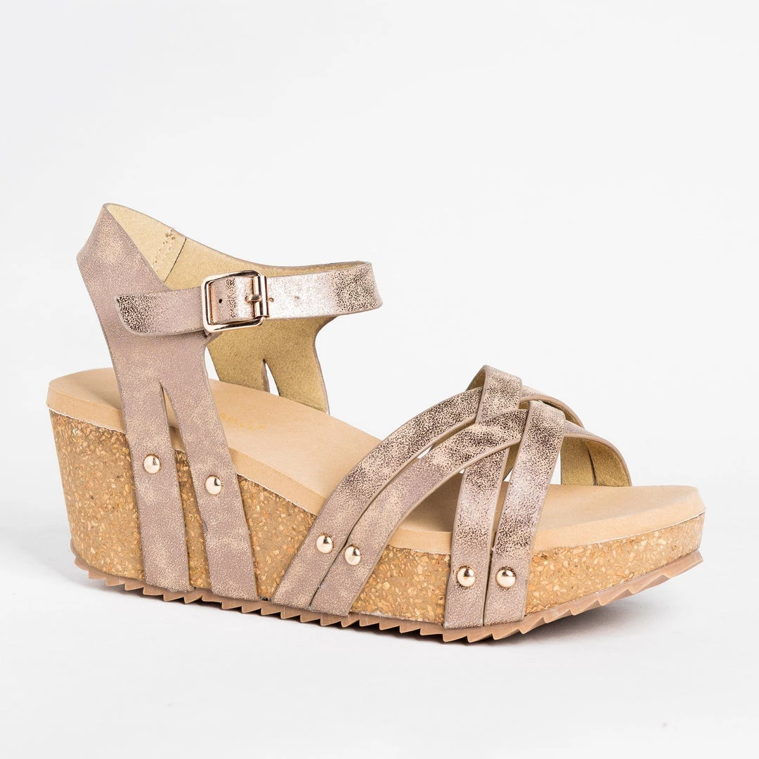 Refresh Strappy Woven Wedges Newest Arrivals 1 Refresh Strappy Woven Wedges Newest Arrivals