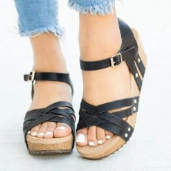 Refresh Strappy Woven Wedges Newest Arrivals 19 Refresh Strappy Woven Wedges Newest Arrivals