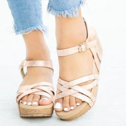 Refresh Strappy Woven Wedges Newest Arrivals 20 Refresh Strappy Woven Wedges Newest Arrivals