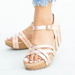 Refresh Strappy Woven Wedges Newest Arrivals 21 Refresh Strappy Woven Wedges Newest Arrivals