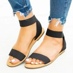 Sunny Feet Newest Arrivals Stretchy Elastic Strap Sandals