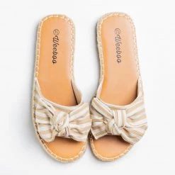 Weeboo Striped Bow Tie Espadrille Sandals 14 Weeboo Striped Bow Tie Espadrille Sandals