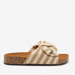 Mata Striped Cork Slides Newest Arrivals 9 Mata Striped Cork Slides Newest Arrivals