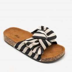 Mata Striped Cork Slides Newest Arrivals 8 Mata Striped Cork Slides Newest Arrivals