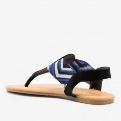 Dollhouse Shoes Striped Elastic Slingback Sandals 17 Dollhouse Shoes Striped Elastic Slingback Sandals