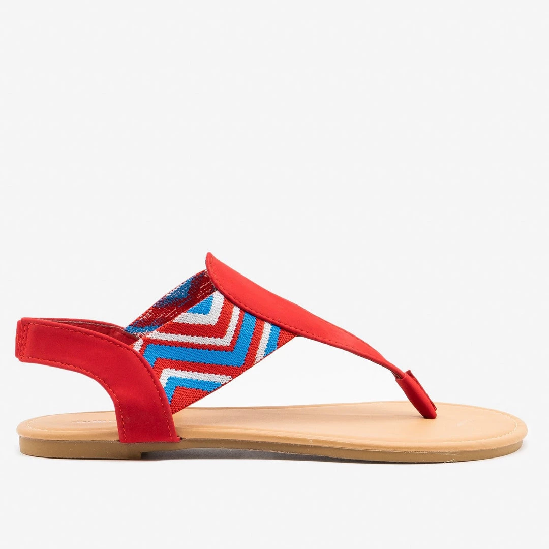 Dollhouse Shoes Striped Elastic Slingback Sandals 4 Dollhouse Shoes Striped Elastic Slingback Sandals