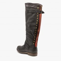 Refresh Newest Arrivals Studded Accent Riding Boots