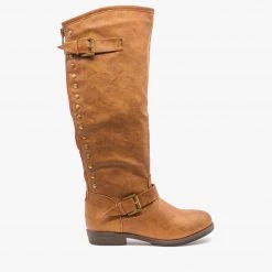 Refresh Newest Arrivals Studded Accent Riding Boots