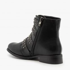 Reneeze Shoes Studded Buckle Boot